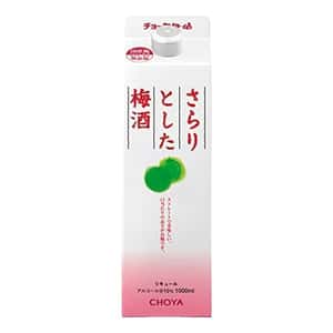 梅酒 Plum Wine CHOYA 梅酒 蝶矢 Sarari 香滑梅酒 業務用 紙盒裝 1000ml (白粉)