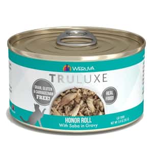 WeRuVa 貓罐頭 WeRuVa 貓罐頭 主食罐 尊貴系列 野生鯖魚+魚湯 85g (001073)