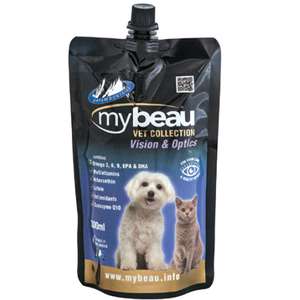 狗狗清潔美容用品推薦：Mybeau Vision & Optics 紐西蘭營養啫哩系列 視力護眼配方 300ml (PP3529)