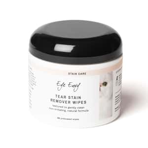 眼睛護理 貓咪清潔美容用品 Eye Envy Tear Stain Remover Wipes 去漬水添加清潔棉 60片 (貓用) (EN23)