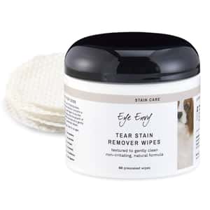 眼睛護理 清潔美容用品 Eye Envy Tear Stain Remover Wipes 去漬水添加清潔棉 60片 (犬用) (EN24)