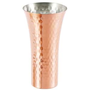 清酒杯品配件 日本清酒杯 新潟縣 食樂工房 純銅啤酒清酒杯 極Kiwami 喇叭型 380ml (CNE910)