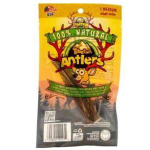 Tibetan 狗零食推薦：Tibetan 喜瑪拉雅 狗小食 天然原條鹿角 中 (T-MWA)