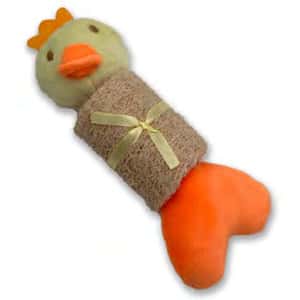 Billipets 狗玩具 Billipets 狗玩具 絲瓜絡綿繩發聲玩具 鴨 18cm (NS-12093)