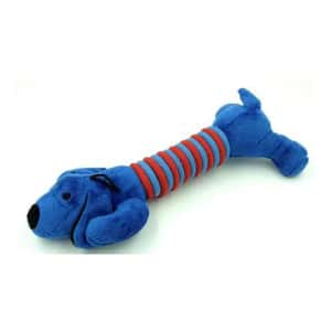Billipets 狗玩具 Billipets 狗玩具 長粗綿繩發聲玩具 蠟腸狗 藍色 28cm (NS-12168 BLUE)