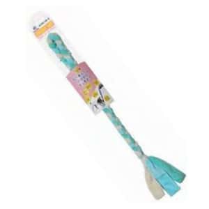 TRUST ME TRUST ME 狗玩具 勒力運動長織繩 淺藍 70cm (NS-16223)