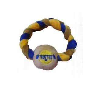 TRUST ME TRUST ME 狗玩具 交織繩 室內用 12cm (NS-16238)