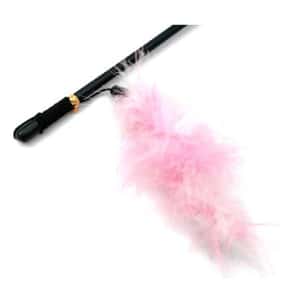 Billipets 逗貓棒 小貓專用 粉紅羽毛 50cm (NS-12165 PINK) (圖片3)