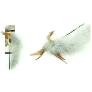 逗貓棒 貓玩具 Billipets 逗貓棒 長羽毛款 40cm (NS-12083)