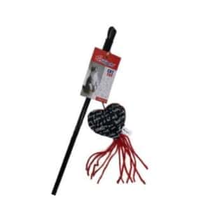 逗貓棒 貓玩具 Billipets 逗貓棒 小貓專用 心形 50cm (NS-11396B)