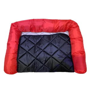 寵物床墊用品 Billipets 尼龍防水寵物床墊 長方型 紅灰 85cm x 55cm x 10cm (NS-16246)