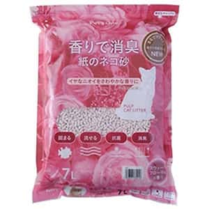紙貓砂 日本Pet's One甜花香味除臭紙砂 7L