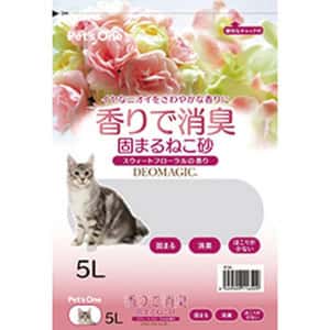 紙貓砂 日本Pet's One花果香味除臭紙砂 5L