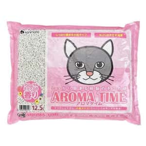 紙貓砂 日本SANMATE Aroma Time 香薰 紙貓砂 12.5L