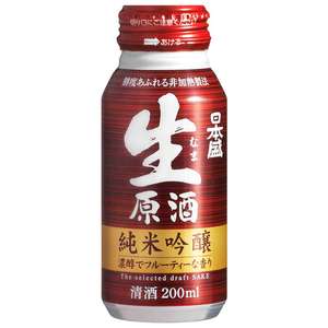 【清酒】日本盛 清酒 Sake推薦：日本盛 純米吟釀 生原酒 200ml (JS100301)