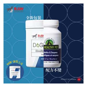 保健用品 Holistic Blend 楓葉 益生菌酵素 DIGESTION Probiotic & Enzymes 105g (貓狗用) (5- 27877)