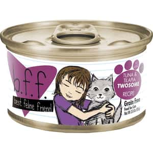 WeRuVa 貓罐頭 Weruva best feline friend Tuna & Tilapia TWOSOME 85g