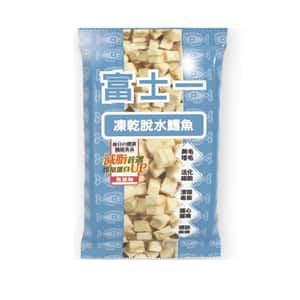 富士一 小食 貓零食 寵物零食推薦：富士一 零食嚴選 凍乾小食 脫水鱈魚粒 10g (貓犬用) 限時體驗 (隨機包裝)