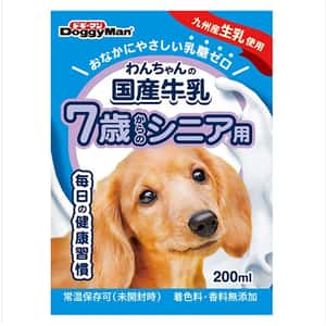 DoggyMan DoggyMan 日本狗零食 高齡犬用 日本國產牛乳牛奶 200ml