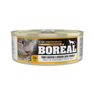 BOREAL 貓罐頭 貓濕糧推薦：BOREAL 全貓罐頭 雞肉及雞肝配方 80g