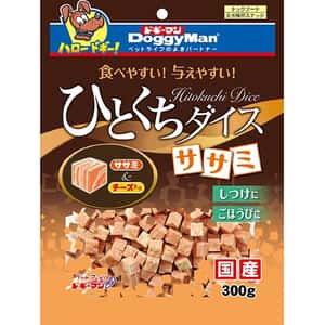 DoggyMan 狗零食 DoggyMan 日本狗零食 日本國產狗狗小食 骰仔雞肉方粒 300g