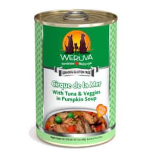 WeRuVa 狗罐頭 WeRuVa 狗罐頭 經典系列 吞拿魚+蔬菜 Cirque de la Mer 400g (淺綠) (002619)