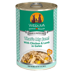 WeRuVa 狗罐頭 WeRuVa 狗罐頭 經典系列 無骨去皮雞胸肉+羊肉 That's My Jam 400g (薄荷綠) (002640)