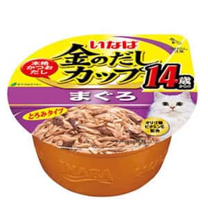 CIAO 貓罐頭 CIAO 貓罐頭 日本金湯鰹味杯 金槍魚味 14歲食用 70g (紫) (IMC-144)