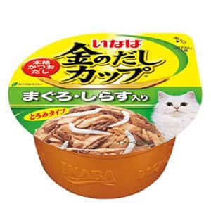 CIAO 貓罐頭 CIAO 貓罐頭 日本金湯鰹味杯 金槍魚．銀魚味 70g