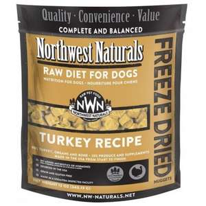 Northwest Naturals 狗糧推薦：Northwest Naturals 無穀物凍乾脫水狗糧 火雞 12oz 340g (NWFDTUR)