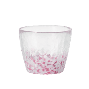 清酒杯品配件 日本清酒杯 津輕 櫻花蕎麥豬口杯 F-79437 一個入