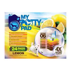 My Potty Pad 狗尿墊 狗尿片 My Potty Pad 殿堂吸 寵物尿墊 狗尿墊 狗尿片 檸檬味 MPPL024 [60x90 L碼 24PADS]