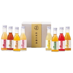 梅酒 Plum Wine 中田食品 日本紀州梅酒 果酒 180ml 套裝 (八支不同口味)