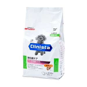 PetLine 狗糧推薦：日本Petline jP Style Clinista 狗狗消化腸胃健康維持乾糧 幼犬適用 雞肉味 2.4kg (綠桃紅)
