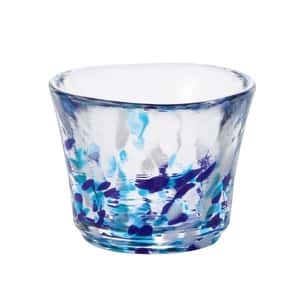 清酒杯品配件 日本清酒杯 津輕びいどろ 夏の雫 F-71903