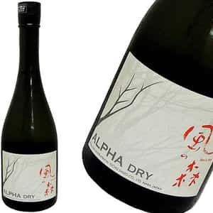 風之森 清酒 油長酒造 風之森 ALPHA 1 DRY 秋津穗 無濾過生原酒 純米酒 720ml