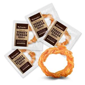 A Freschi Srl 狗零食 A Freschi Srl 狗零食 Natural Turkey 天然火雞筋甜甜圈 L (犬用) (TTR05H)