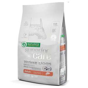 Nature's Protection 狗糧推薦：Nature's Protection 狗糧 去淚痕美毛配方 低敏三文魚 小型成犬 1.5kg (WDSA341.5K)