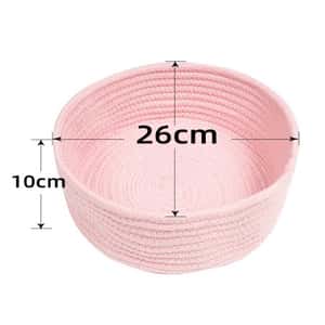 貓抓板 貓爬架 貓玩具 HelloDOG 玩具嚴選 劍麻手工編織貓窩 (顏色隨機)