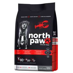 North Paw 狗糧推薦：North Paw 狗糧 無穀物成犬配方 海魚+龍蝦 2.25kg ( NPDLB02)