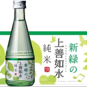 白瀧酒造 新綠の上善如水 純米酒 300ml - 期間限定 限量推出 (圖片3)