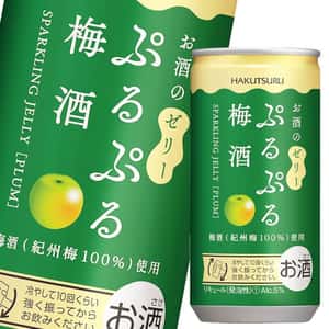 白鶴酒造 Purupuru氣泡啫喱 Shake Shake清酒 梅味 190ml (2罐裝) (圖片3)