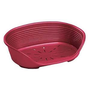 寵物床墊用品 ferplast SIESTA DELUXE 6 淨膠床 M 紅色 (70206929)