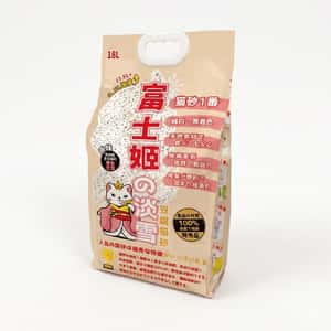 富士姬之淡雪 3.0 天然淨白豆乳 豆腐貓砂 原味 18L - 原裝行貨 (新舊包裝隨機發貨) (圖片3)