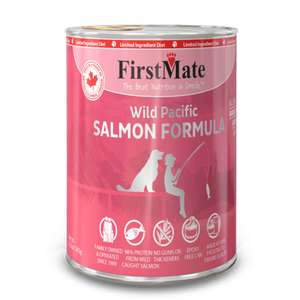 FirstMate 狗罐頭 狗濕糧推薦：FirstMate 狗罐頭 無穀物野生三文魚 345g