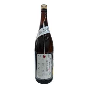 【清酒】荷札酒 清酒 Sake推薦：加茂錦酒造 荷札酒 純米大吟釀 淡麗清新 火入 槽場汲み 1.8L