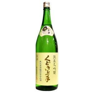 【清酒】くどき上手 清酒 Sake推薦：龜之井酒造 くどき上手 三割五分 純米大吟釀 東北清酒鑑評會 純米の部出品酒 1.8L - 期間限定