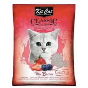礦物貓砂 Kit Cat 天然凝結貓砂 草莓味 10L (KC-004)