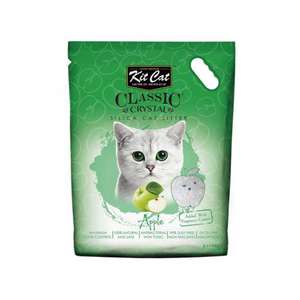 Kit Cat 貓砂推薦：Kit Cat 天然 水晶貓砂 蘋果味 5L (KC-105)
