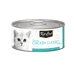 Kit Cat 貓罐頭 貓濕糧推薦：Kit Cat Aspic 無穀物肉凍貓罐頭 雞 80g (KC-2201)